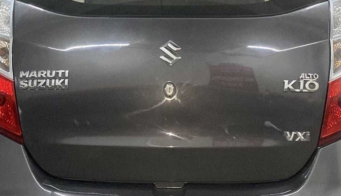 2017 Maruti Alto K10 VXI, Petrol, Manual, 29,012 km, Dicky (Boot door) - Minor scratches