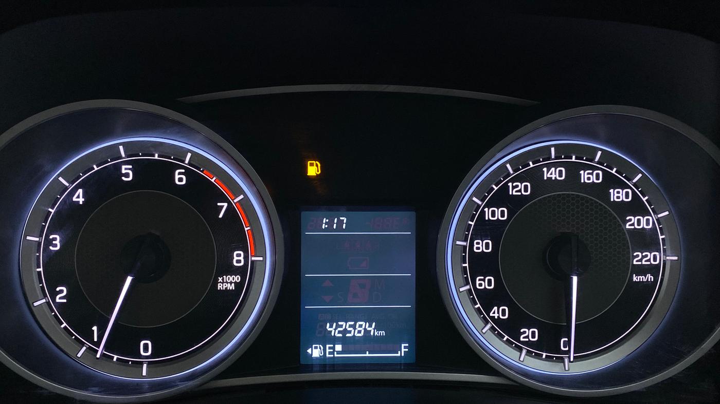 2020 Maruti Dzire VXI, Petrol, Manual, 42,584 km, Odometer Image