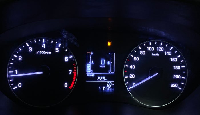 2017 Hyundai Elite i20 SPORTZ 1.2, Petrol, Manual, 41,485 km, Odometer Image