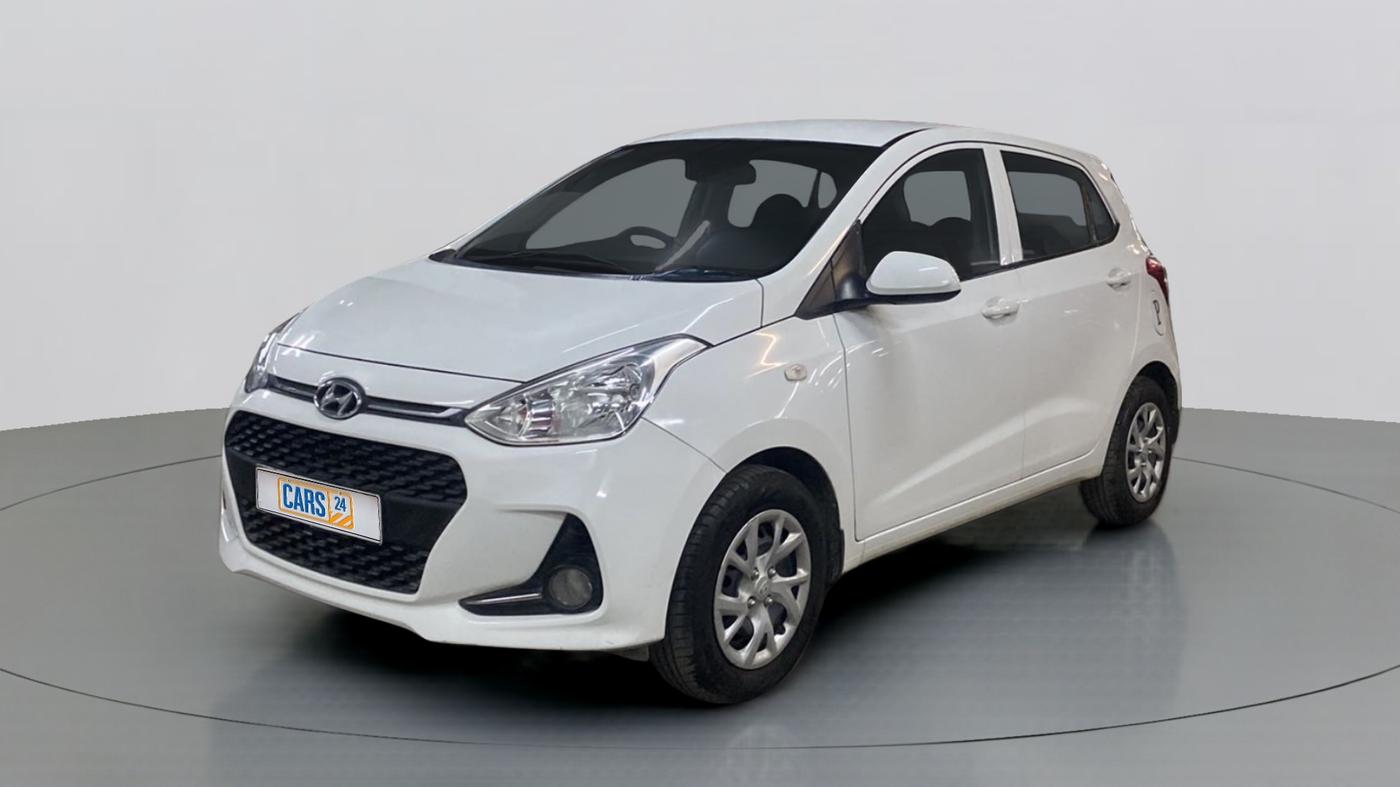 2017 Hyundai Grand i10 SPORTZ 1.2 KAPPA VTVT, Petrol, Manual, 31,311 km, Left Front Diagonal