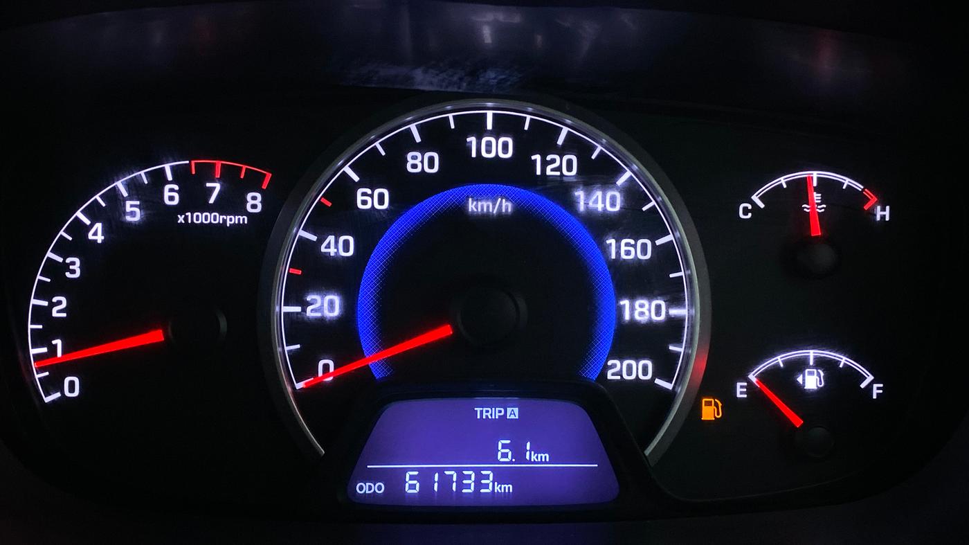 2016 Hyundai Grand i10 SPORTZ 1.2 KAPPA VTVT, Petrol, Manual, 61,733 km, Odometer Image