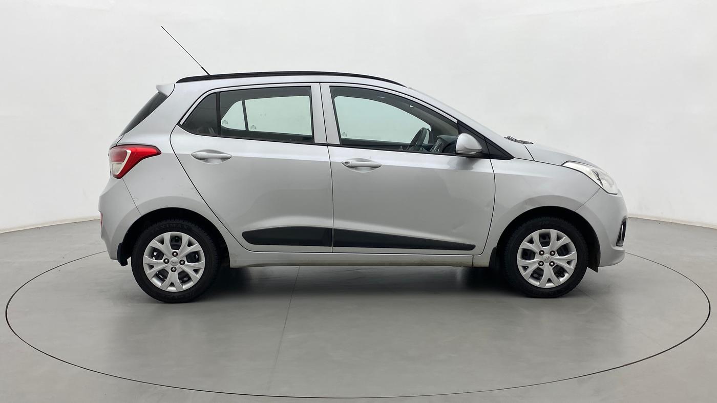 2016 Hyundai Grand i10 SPORTZ 1.2 KAPPA VTVT, Petrol, Manual, 61,733 km, Right Side View