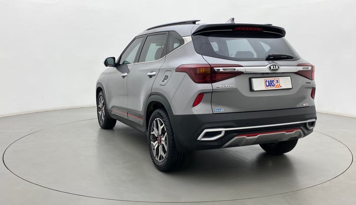 2019 KIA SELTOS 1.4 GTX+ TURBO GDI PETROL AT, Petrol, Automatic, 78,653 km, Left Back Diagonal