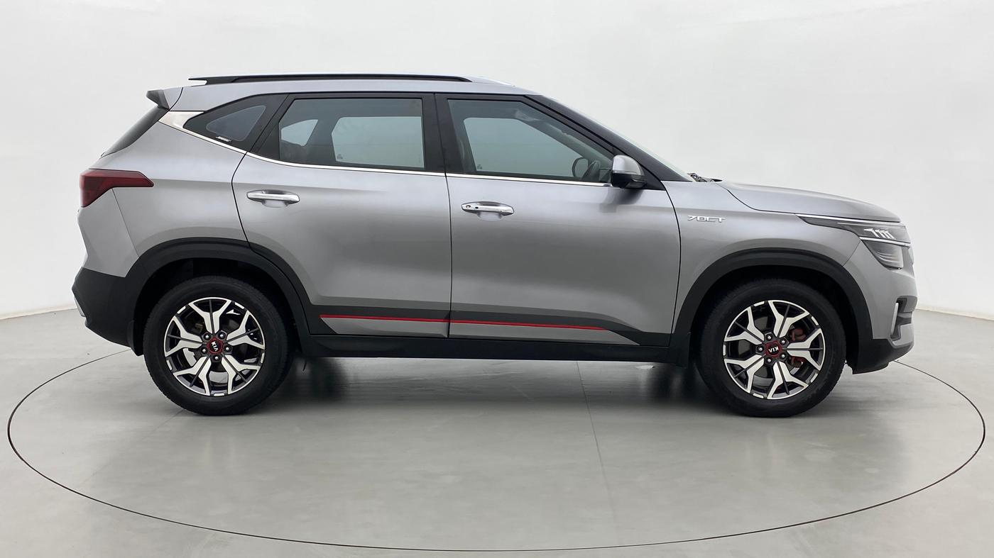 2019 KIA SELTOS 1.4 GTX+ TURBO GDI PETROL AT, Petrol, Automatic, 78,653 km, Right Side View