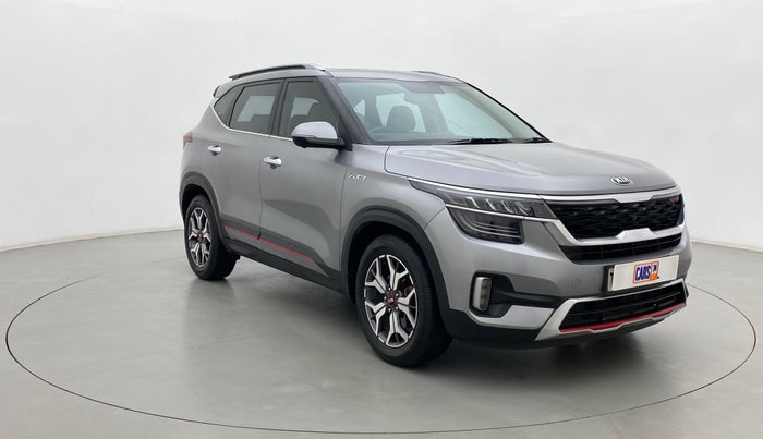2019 KIA SELTOS 1.4 GTX+ TURBO GDI PETROL AT, Petrol, Automatic, 78,653 km, Right Front Diagonal