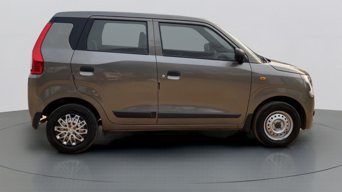 2021 Maruti New Wagon-R LXI 1.0, Petrol, Manual, 22,310 km, Right Side View