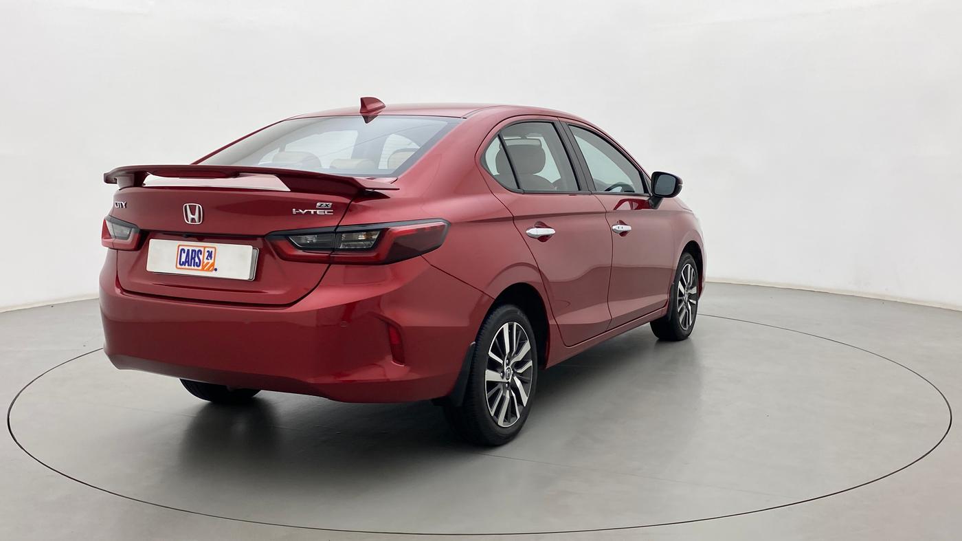 2021 Honda City 1.5L I-VTEC ZX CVT, Petrol, Automatic, 7,106 km, Right Back Diagonal