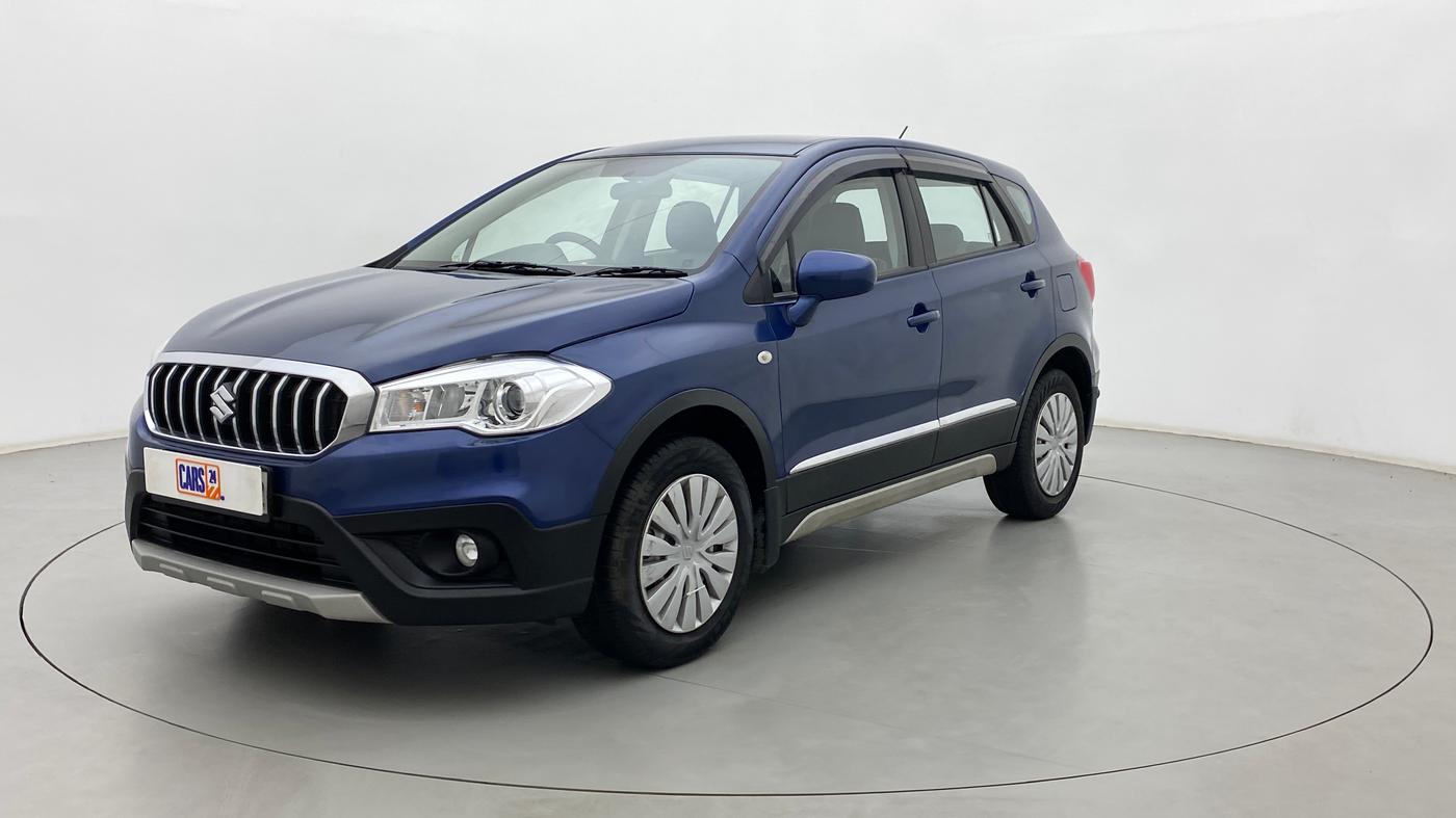 2021 Maruti S Cross SIGMA 1.5, Petrol, Manual, 15,239 km, Left Front Diagonal