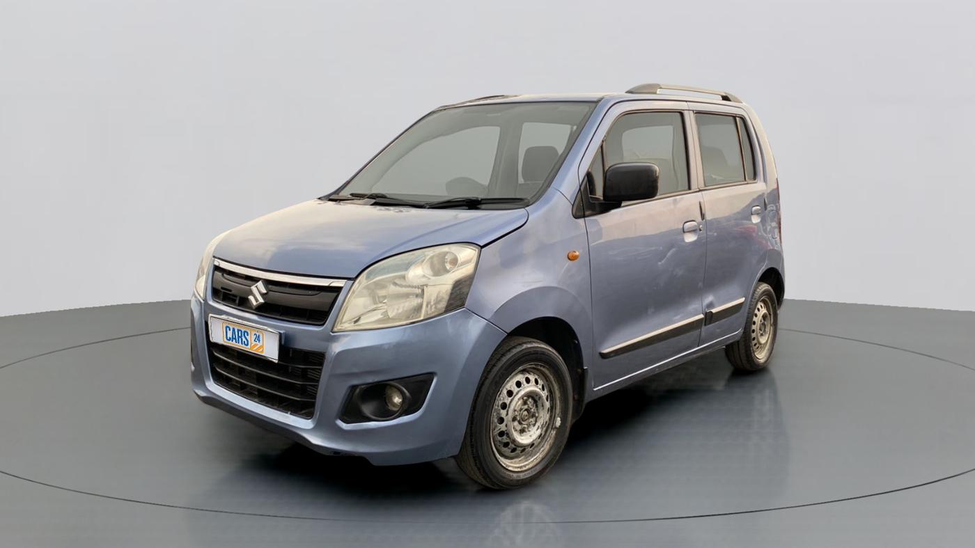2014 Maruti Wagon R 1.0 VXI, Petrol, Manual, 72,729 km, Left Front Diagonal