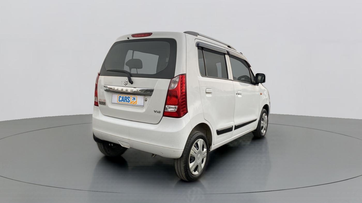 2017 Maruti Wagon R 1.0 VXI, Petrol, Manual, 45,283 km, Right Back Diagonal