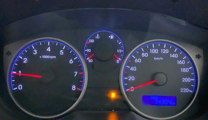 2013 Hyundai i20 MAGNA O 1.2, Petrol, Manual, 74,304 km, Odometer Image
