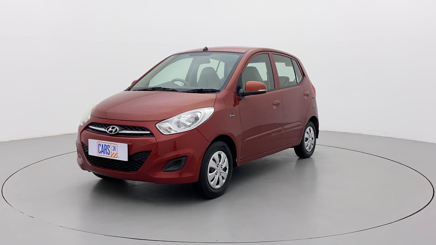 2012 Hyundai i10 SPORTZ 1.2, CNG, Manual, 93,026 km, Left Front Diagonal