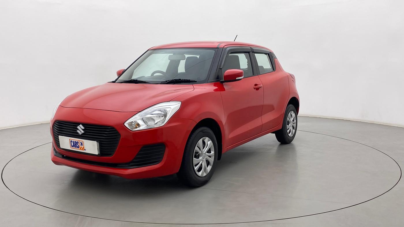 2018 Maruti Swift VXI AMT, Petrol, Automatic, 44,527 km, Left Front Diagonal