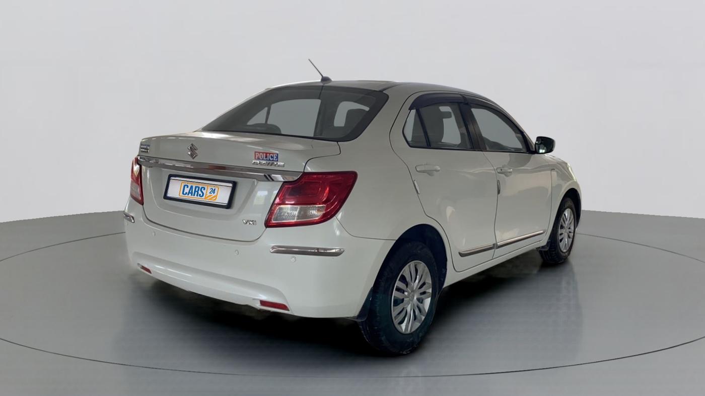 2018 Maruti Dzire VXI, Petrol, Manual, 1,01,026 km, Right Back Diagonal