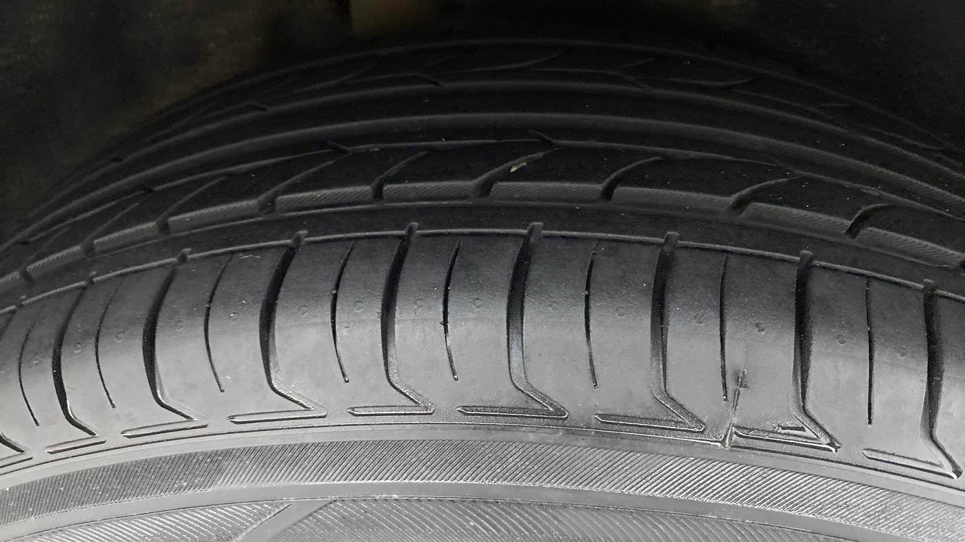 2018 Ford Ecosport TITANIUM + 1.5L PETROL AT, Petrol, Automatic, 36,725 km, Right Rear Tyre Tread