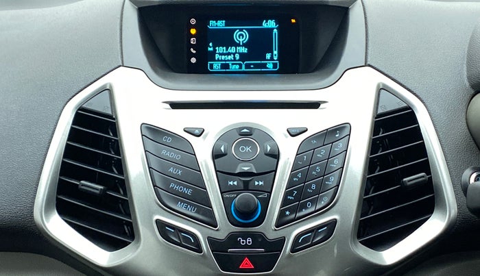 2016 Ford Ecosport TITANIUM 1.5L PETROL AT, Petrol, Automatic, 69,397 km, Infotainment System