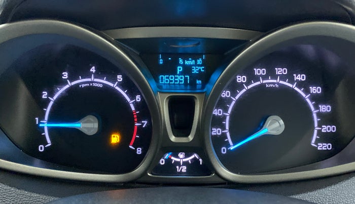 2016 Ford Ecosport TITANIUM 1.5L PETROL AT, Petrol, Automatic, 69,397 km, Odometer Image