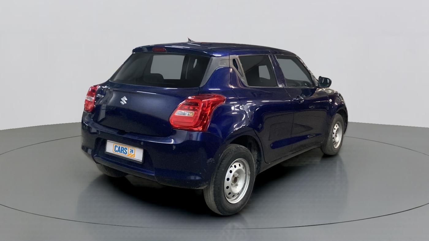 2019 Maruti Swift LXI, Petrol, Manual, 63,868 km, Right Back Diagonal