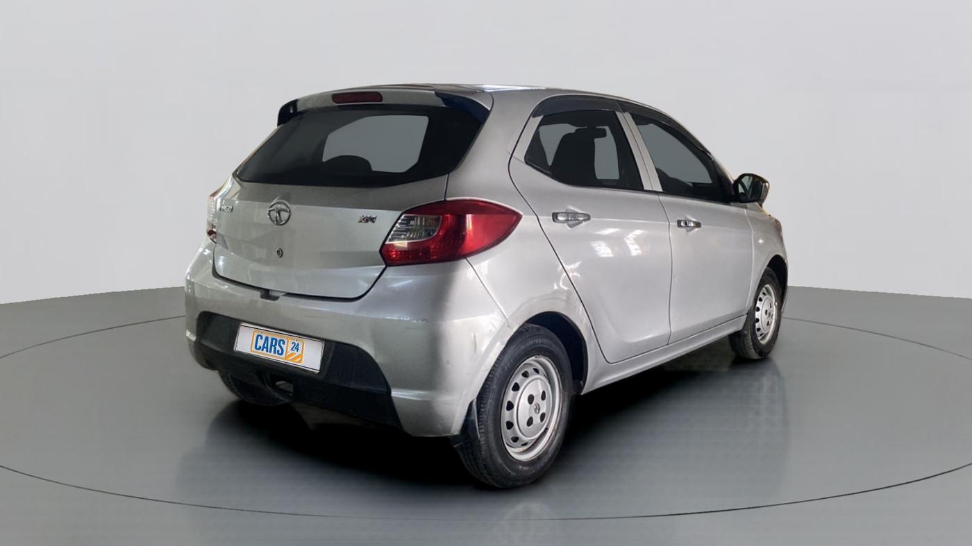 2017 Tata Tiago XM PETROL, CNG, Manual, 66,200 km, Right Back Diagonal