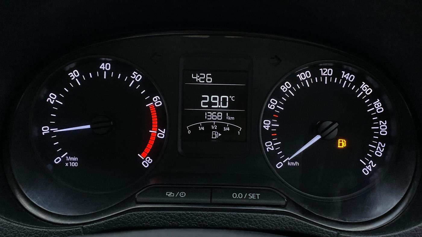 2021 Skoda Rapid ACTIVE 1.0 TSI, Petrol, Manual, 14,043 km, Odometer Image