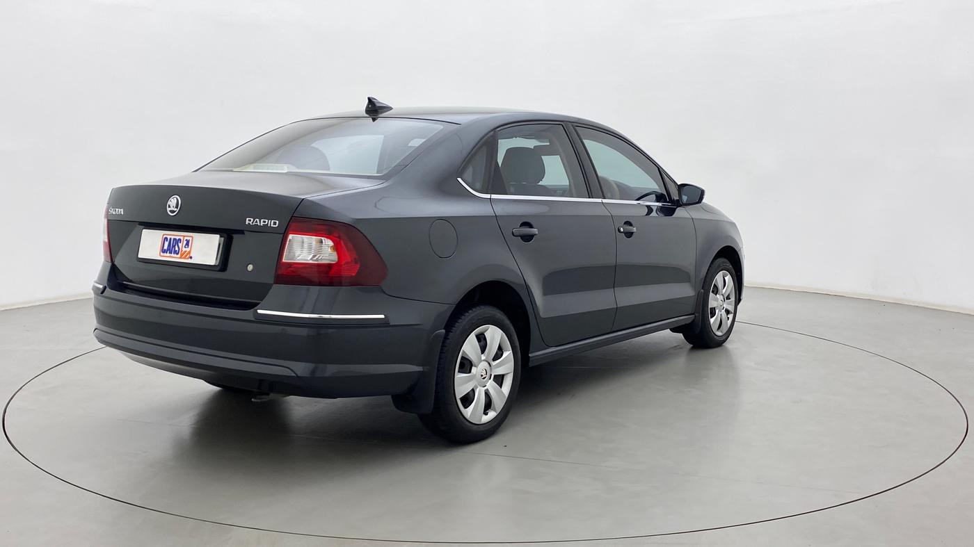2021 Skoda Rapid ACTIVE 1.0 TSI, Petrol, Manual, 14,043 km, Right Back Diagonal