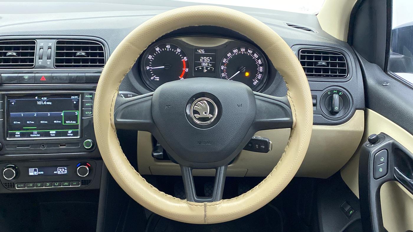 2021 Skoda Rapid ACTIVE 1.0 TSI, Petrol, Manual, 14,043 km, Steering Wheel Close Up