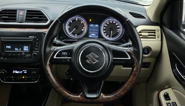 2018 Maruti Dzire ZDI, Diesel, Manual, 91,087 km, Steering Wheel Close Up