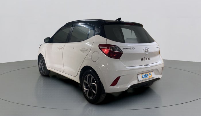 2021 Hyundai GRAND I10 NIOS SPORTZ 1.2 KAPPA VTVT DUAL TONE, Petrol, Manual, 36,657 km, Left Back Diagonal