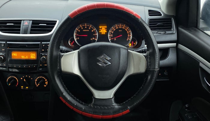 2017 Maruti Swift VXI, Petrol, Manual, 53,730 km, Steering Wheel Close Up