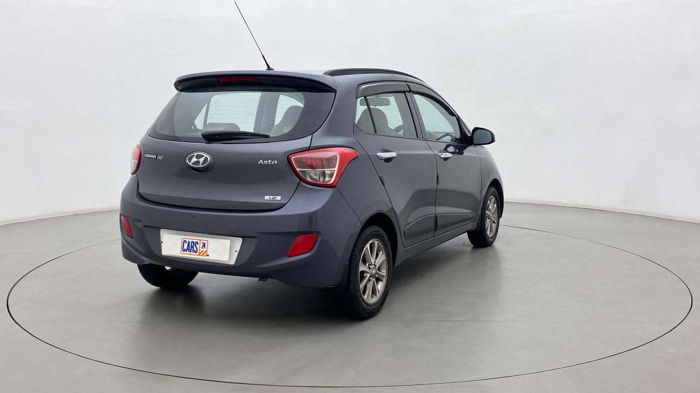 2015 Hyundai Grand i10 ASTA (O) 1.2 KAPPA VTVT, Petrol, Manual, 96,705 km, Right Back Diagonal