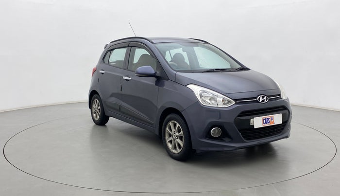 2015 Hyundai Grand i10 ASTA (O) 1.2 KAPPA VTVT, Petrol, Manual, 96,705 km, Right Front Diagonal