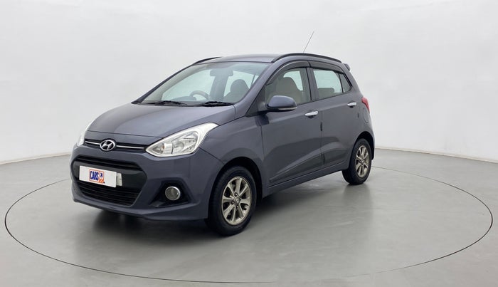 2015 Hyundai Grand i10 ASTA (O) 1.2 KAPPA VTVT, Petrol, Manual, 96,705 km, Left Front Diagonal