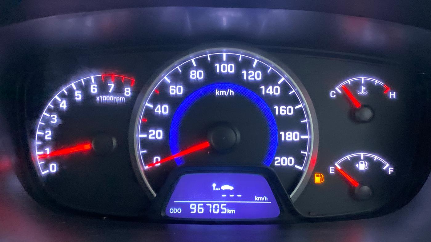 2015 Hyundai Grand i10 ASTA (O) 1.2 KAPPA VTVT, Petrol, Manual, 96,705 km, Odometer Image