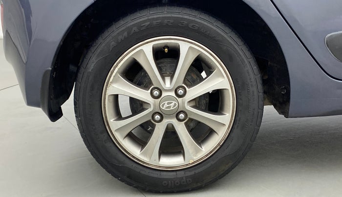 2015 Hyundai Grand i10 ASTA (O) 1.2 KAPPA VTVT, Petrol, Manual, 96,705 km, Right Rear Wheel