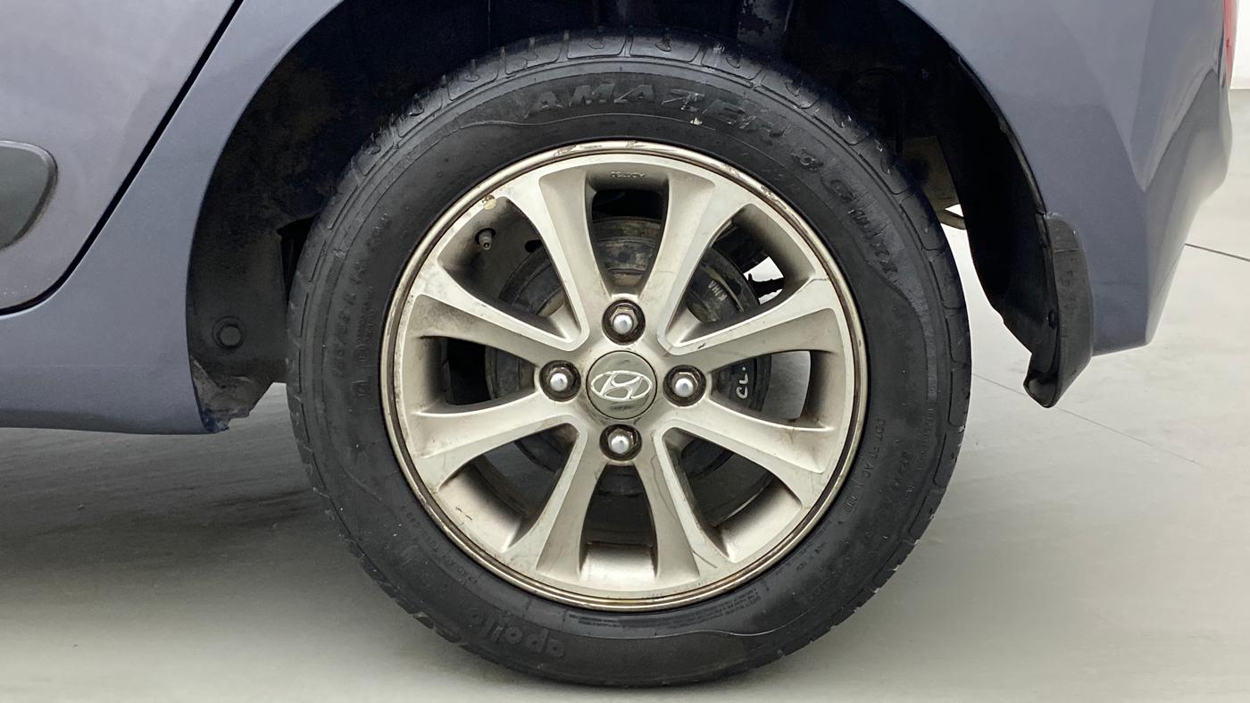 2015 Hyundai Grand i10 ASTA (O) 1.2 KAPPA VTVT, Petrol, Manual, 96,705 km, Left Rear Wheel
