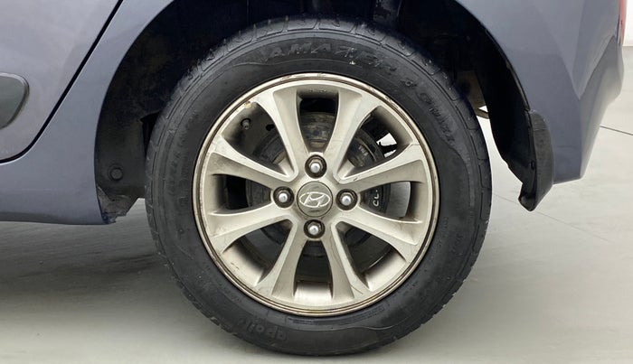 2015 Hyundai Grand i10 ASTA (O) 1.2 KAPPA VTVT, Petrol, Manual, 96,705 km, Left Rear Wheel
