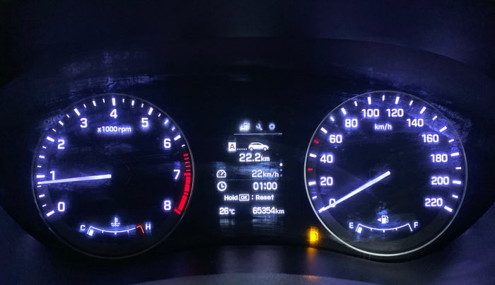 2014 Hyundai Elite i20 ASTA 1.2, Petrol, Manual, 65,354 km, Odometer Image