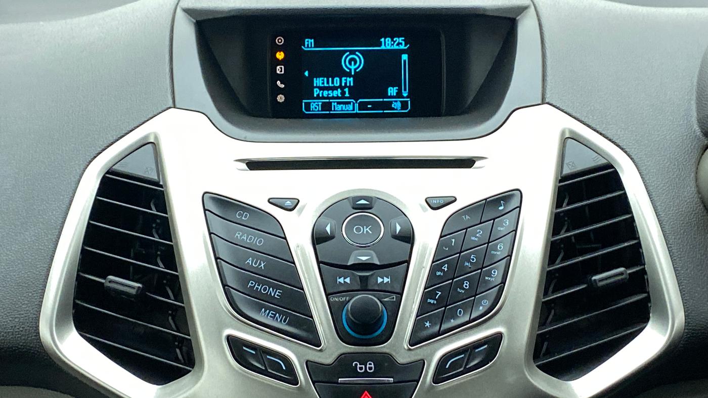 2014 Ford Ecosport TITANIUM 1.5L PETROL AT, Petrol, Automatic, 65,081 km, Infotainment System