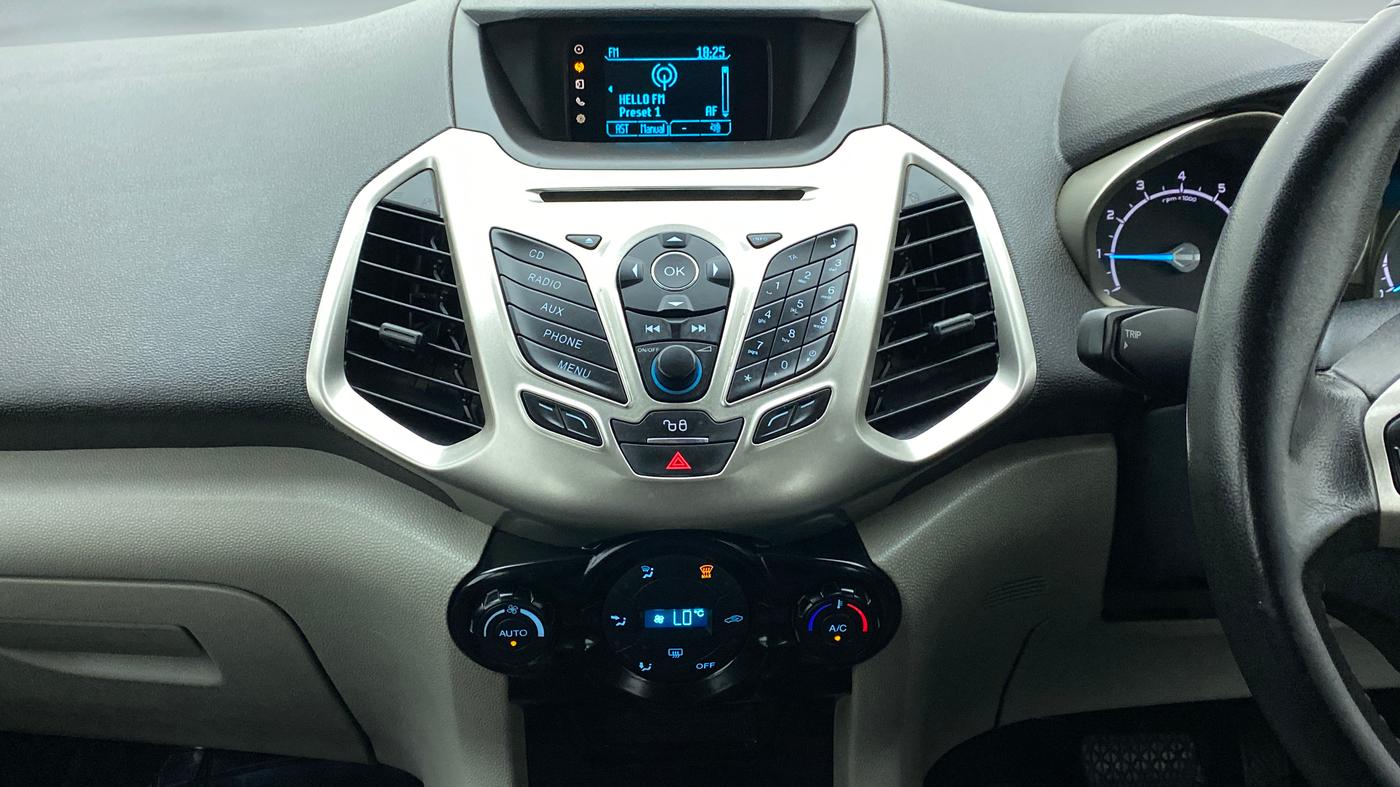 2014 Ford Ecosport TITANIUM 1.5L PETROL AT, Petrol, Automatic, 65,081 km, Air Conditioner