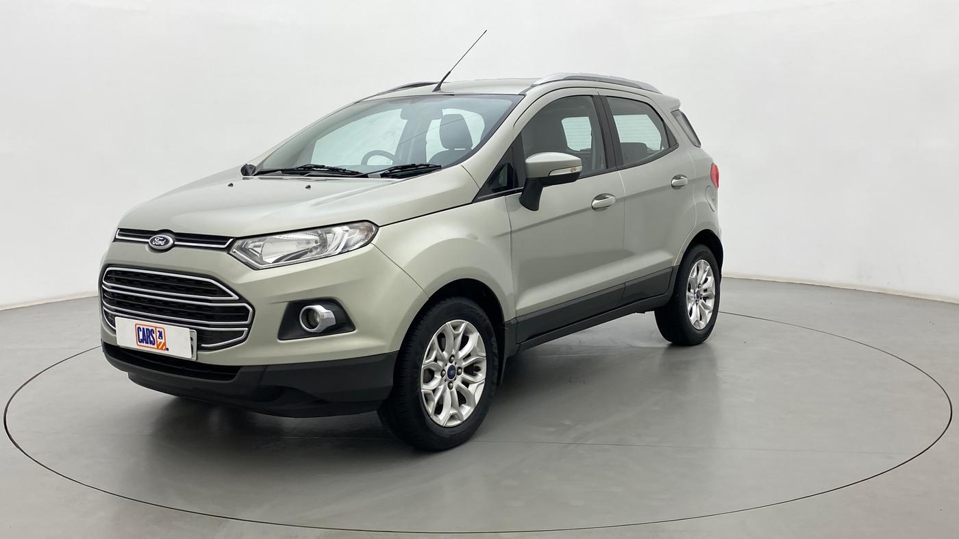 2014 Ford Ecosport TITANIUM 1.5L PETROL AT, Petrol, Automatic, 65,081 km, Left Front Diagonal