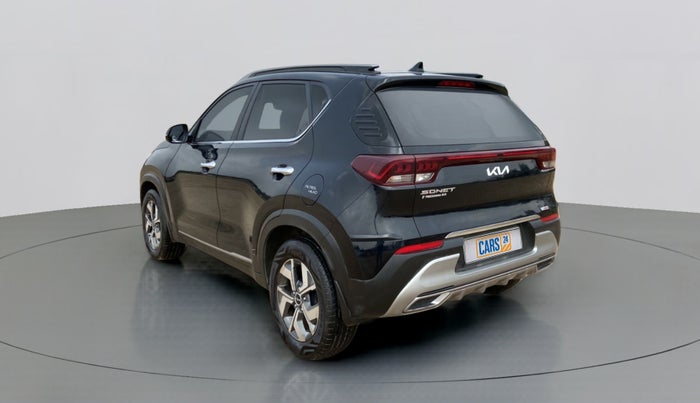 2021 KIA SONET HTX 1.0 IMT, Petrol, Manual, 8,379 km, Left Back Diagonal