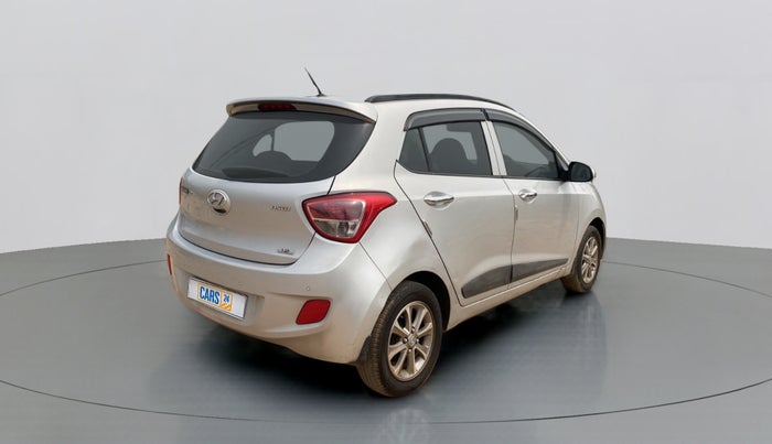 2016 Hyundai Grand i10 ASTA (O) 1.2 KAPPA VTVT, Petrol, Manual, 34,197 km, Right Back Diagonal