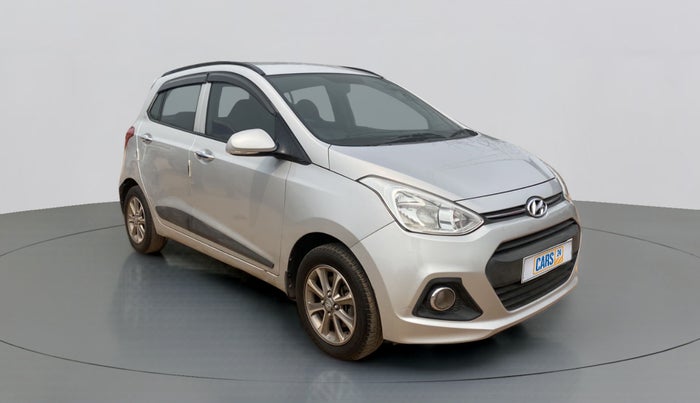 2016 Hyundai Grand i10 ASTA (O) 1.2 KAPPA VTVT, Petrol, Manual, 34,197 km, Right Front Diagonal