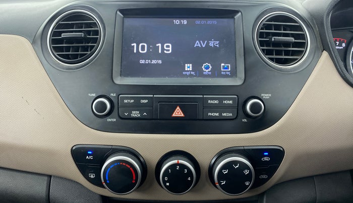 2017 Hyundai Grand i10 SPORTZ (O) 1.2 KAPPA VTVT, Petrol, Manual, 37,646 km, Air Conditioner