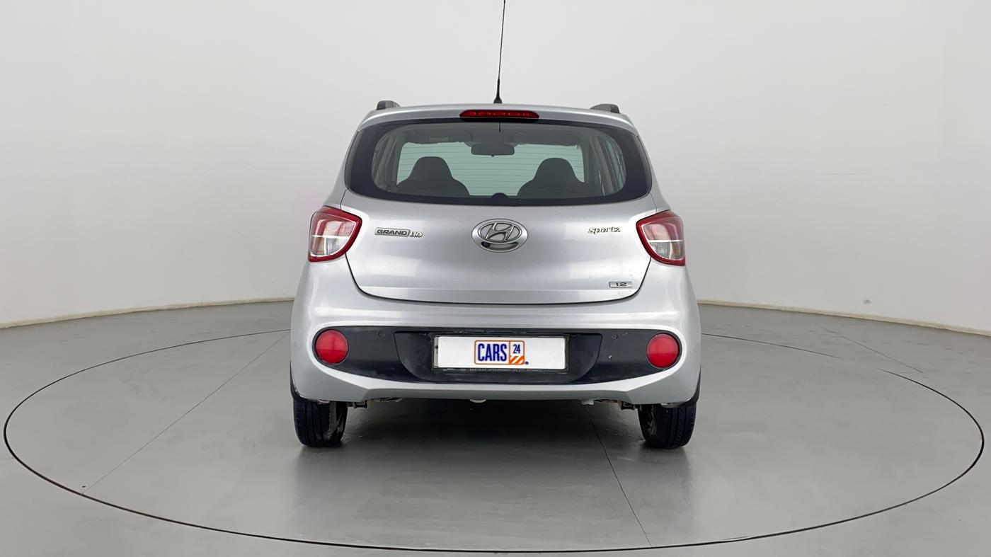 2017 Hyundai Grand i10 SPORTZ (O) 1.2 KAPPA VTVT, Petrol, Manual, 37,646 km, Back/Rear
