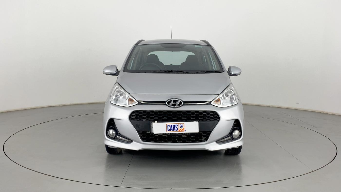 2017 Hyundai Grand i10 SPORTZ (O) 1.2 KAPPA VTVT, Petrol, Manual, 37,646 km, Front