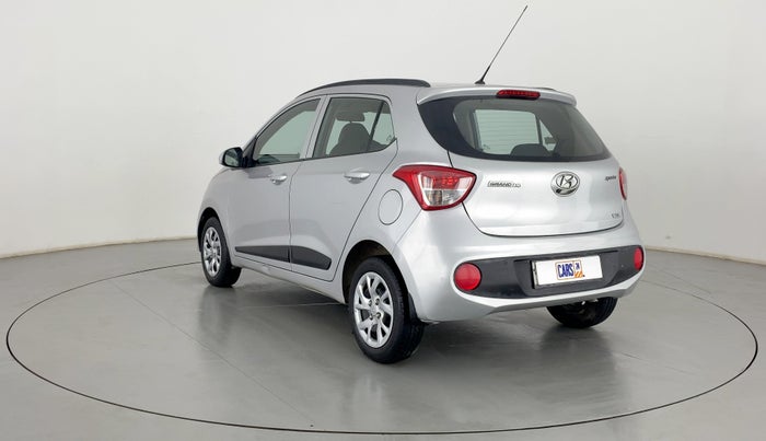 2017 Hyundai Grand i10 SPORTZ (O) 1.2 KAPPA VTVT, Petrol, Manual, 37,646 km, Left Back Diagonal