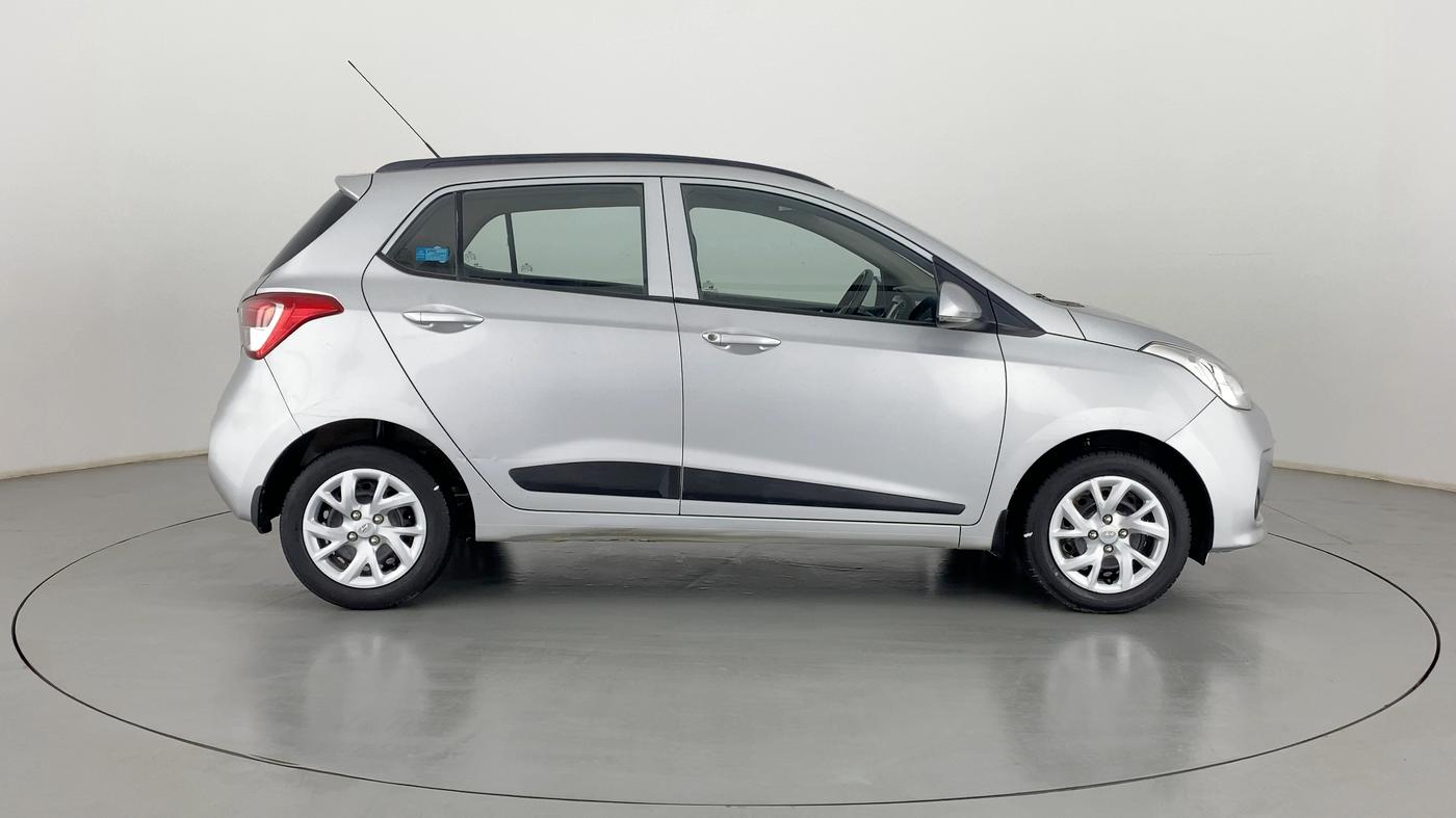 2017 Hyundai Grand i10 SPORTZ (O) 1.2 KAPPA VTVT, Petrol, Manual, 37,646 km, Right Side View