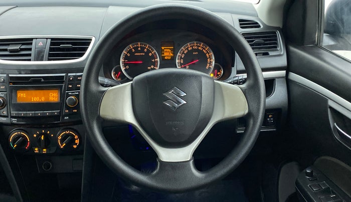2017 Maruti Swift VXI, Petrol, Manual, 56,657 km, Steering Wheel Close Up