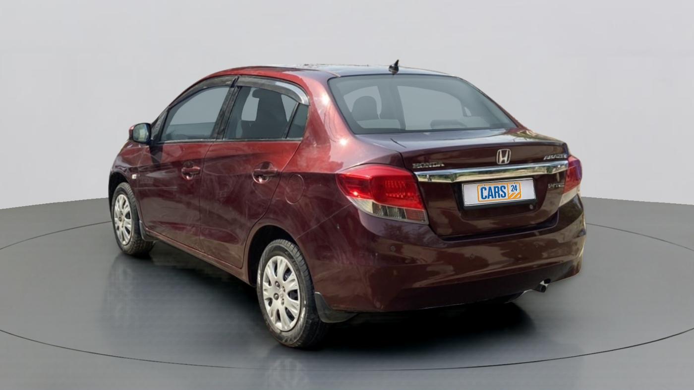 2014 Honda Amaze 1.2L I-VTEC S, Petrol, Manual, 20,729 km, Left Back Diagonal